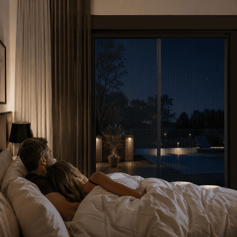 Fliegengitter nach Maß fürs Schlafzimmer
