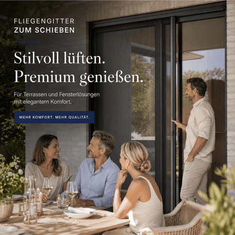 Stilvolles Fliegengitter nach Maß von NoSquitos